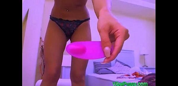  This Panties Milf Cant Stop Shaking to VIBEPUSSY.com Toy Rekt Her Pussy Today
